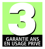 garantie 3 ans tondeuses