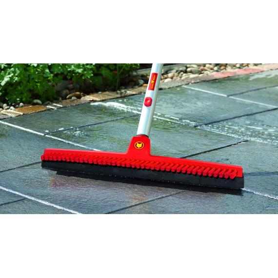 Raclette Pour Sol Silverline - Lame Caoutchouc Souple 450 Mm - Pour Nettoyer Et Sécher Les Sols Irréguliers - 4