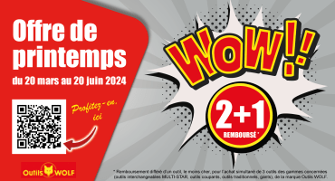 offre promo outils wolf